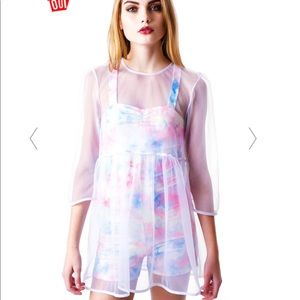Unif tie dye romper